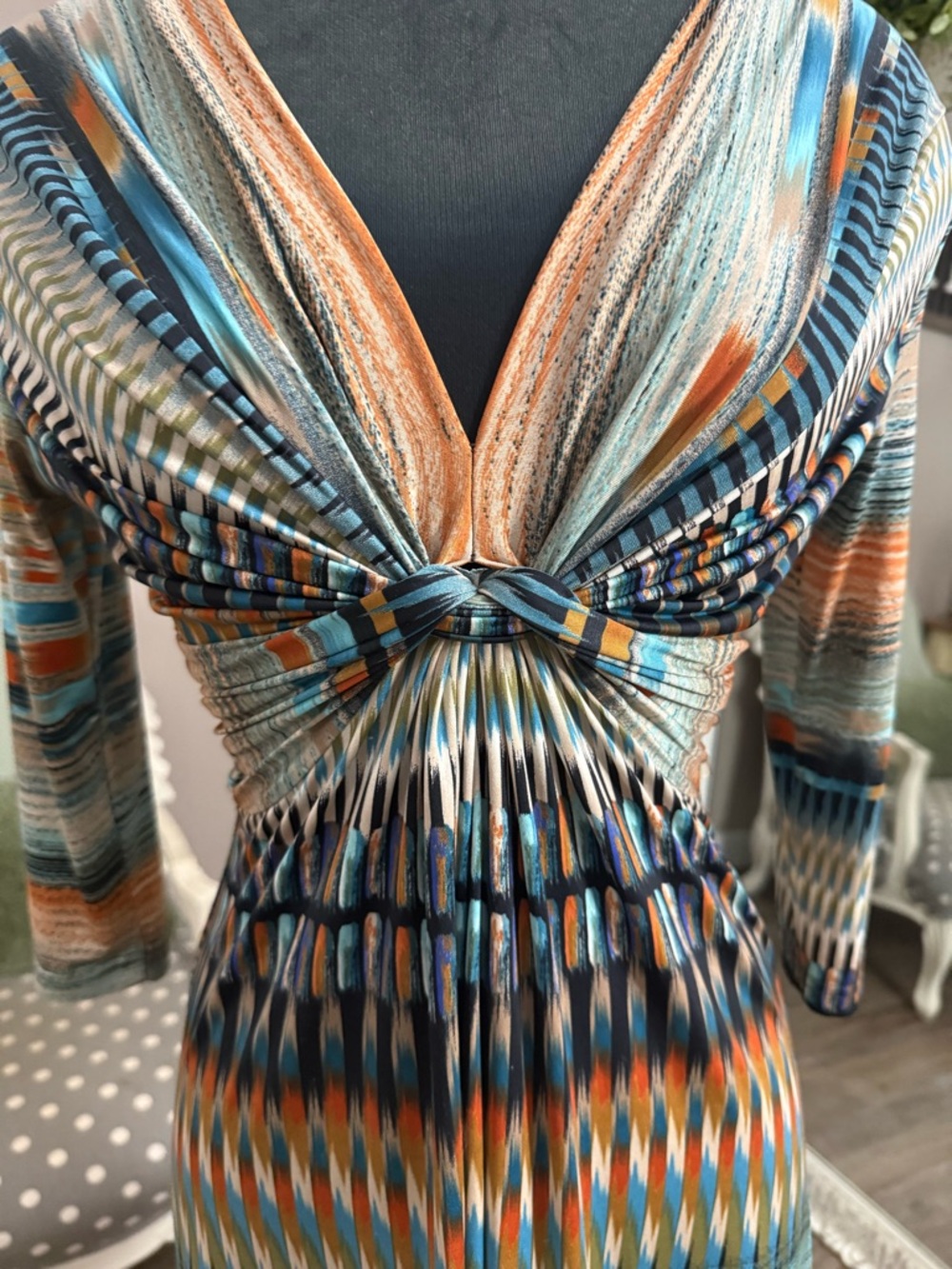 Ilse Jacobsen • Y2K Jersey Geometric Print Dress - Picture 11 of 15
